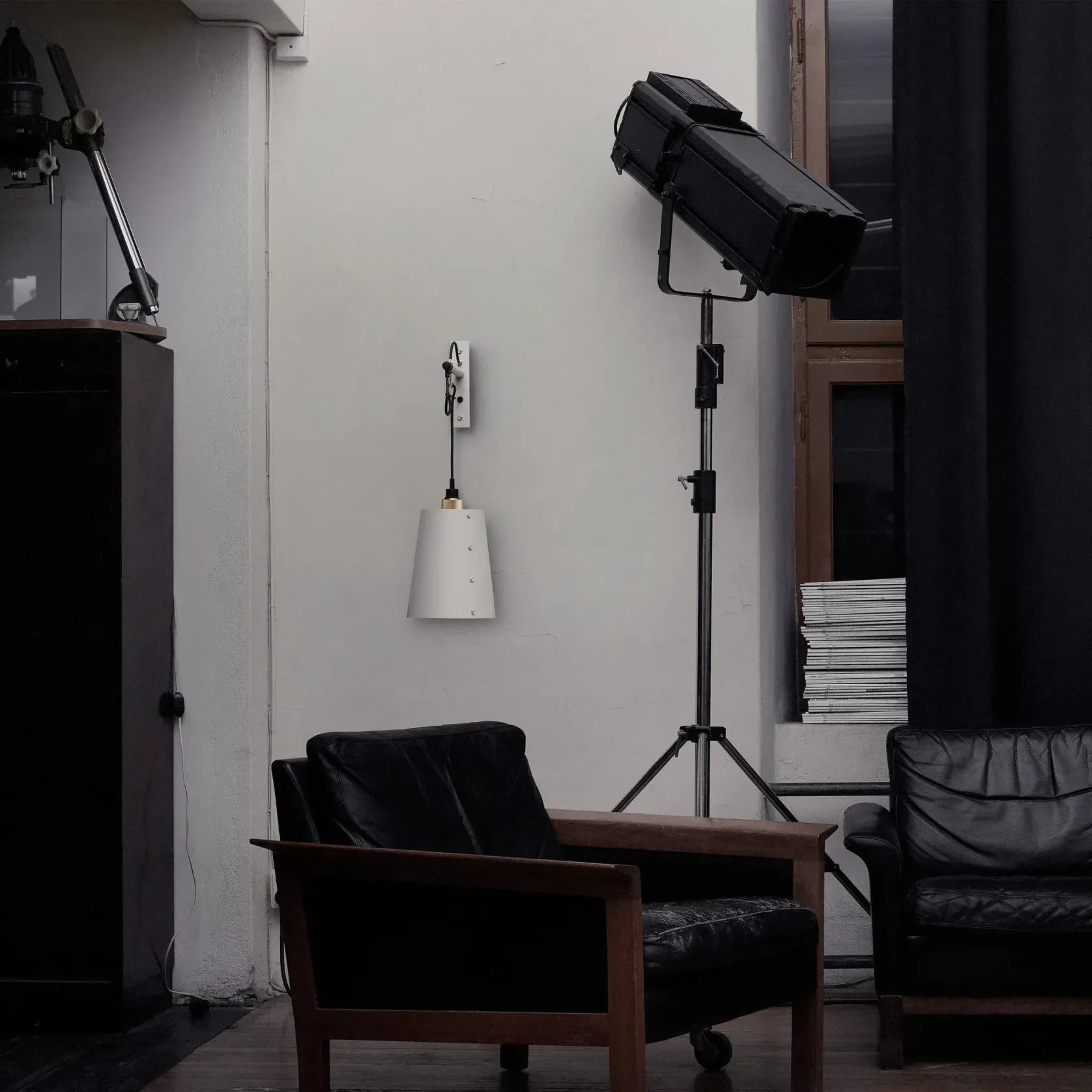 Hooked Wall Light with Shade gallery detail image
