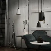 Hooked Wall Light with Shade gallery detail image