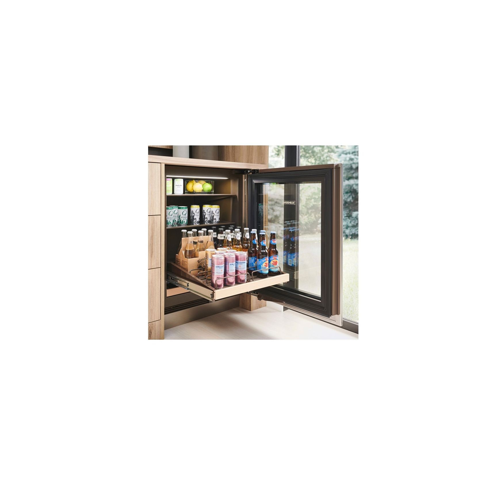 Designer Series Undercounter Beverage Center 61cm gallery detail image