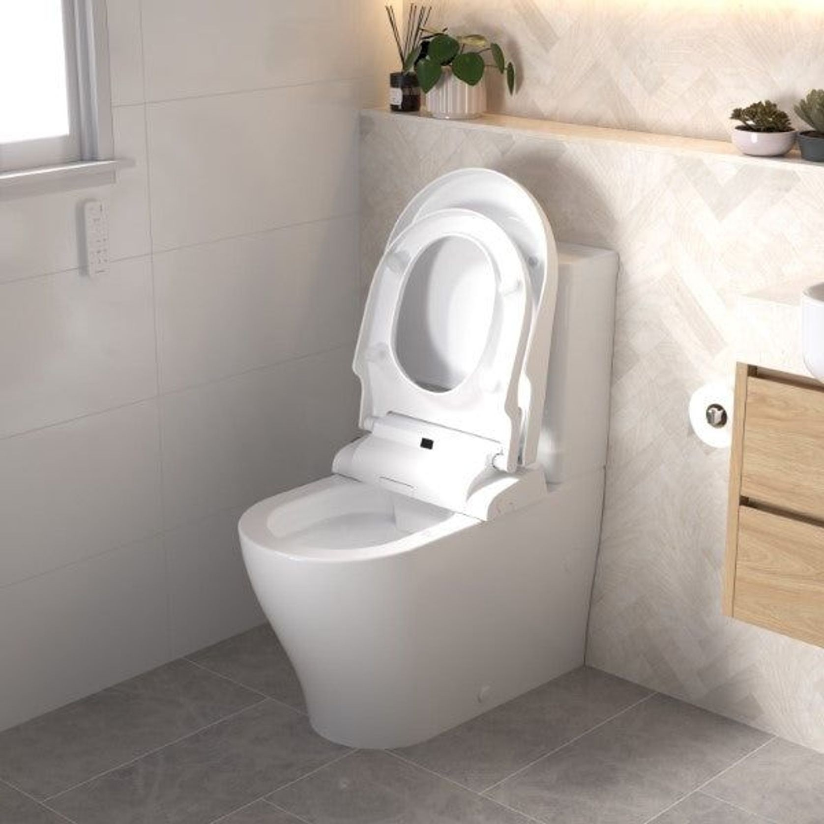 Caroma Livewell Electronic Bidet Seat gallery detail image