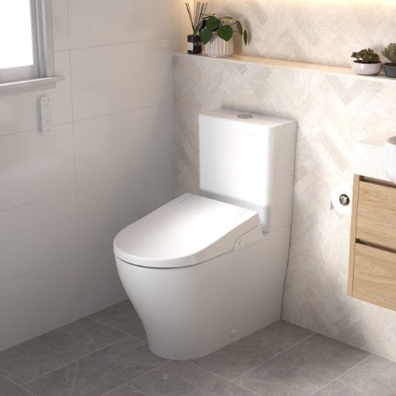 Caroma Livewell Electronic Bidet Seat gallery detail image