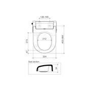 Caroma Livewell Electronic Bidet Seat gallery detail image