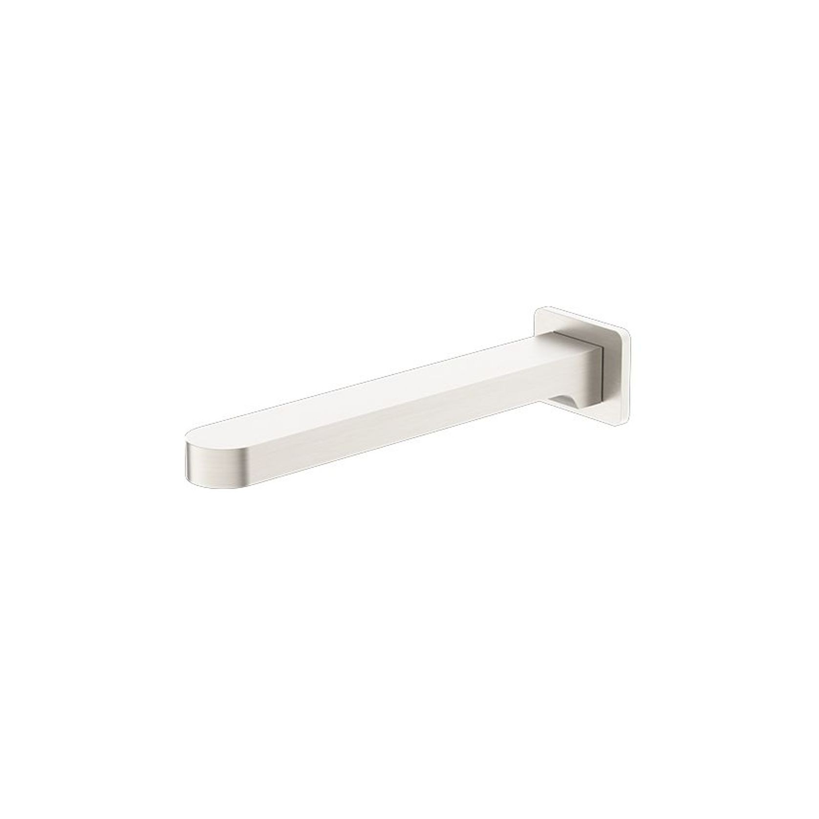 Ecco Fixed Bath Spout Only Brushed Nickel gallery detail image