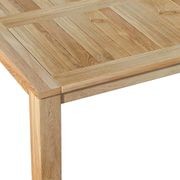 Juniper Teak Square Dining Table 150cm gallery detail image