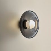 Haze Glass Wall Light in Smoke gallery detail image