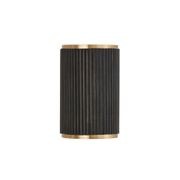 Cody 2 Light Wall Sconce In Black Stain & Matte Brass gallery detail image