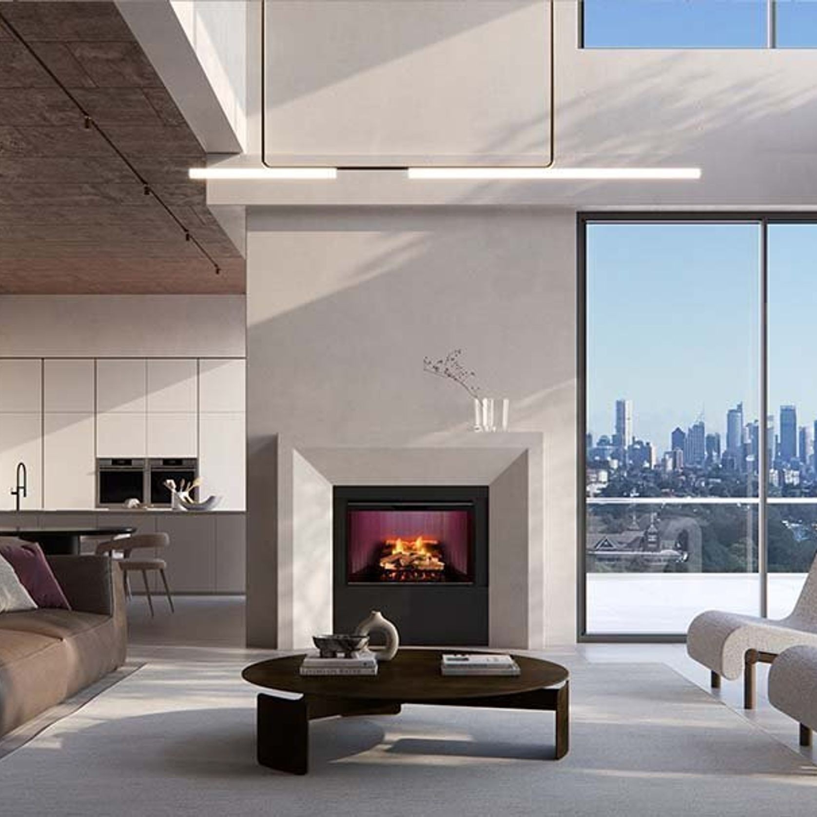 Evo 700, 900, 900P | Electric Fireplace gallery detail image