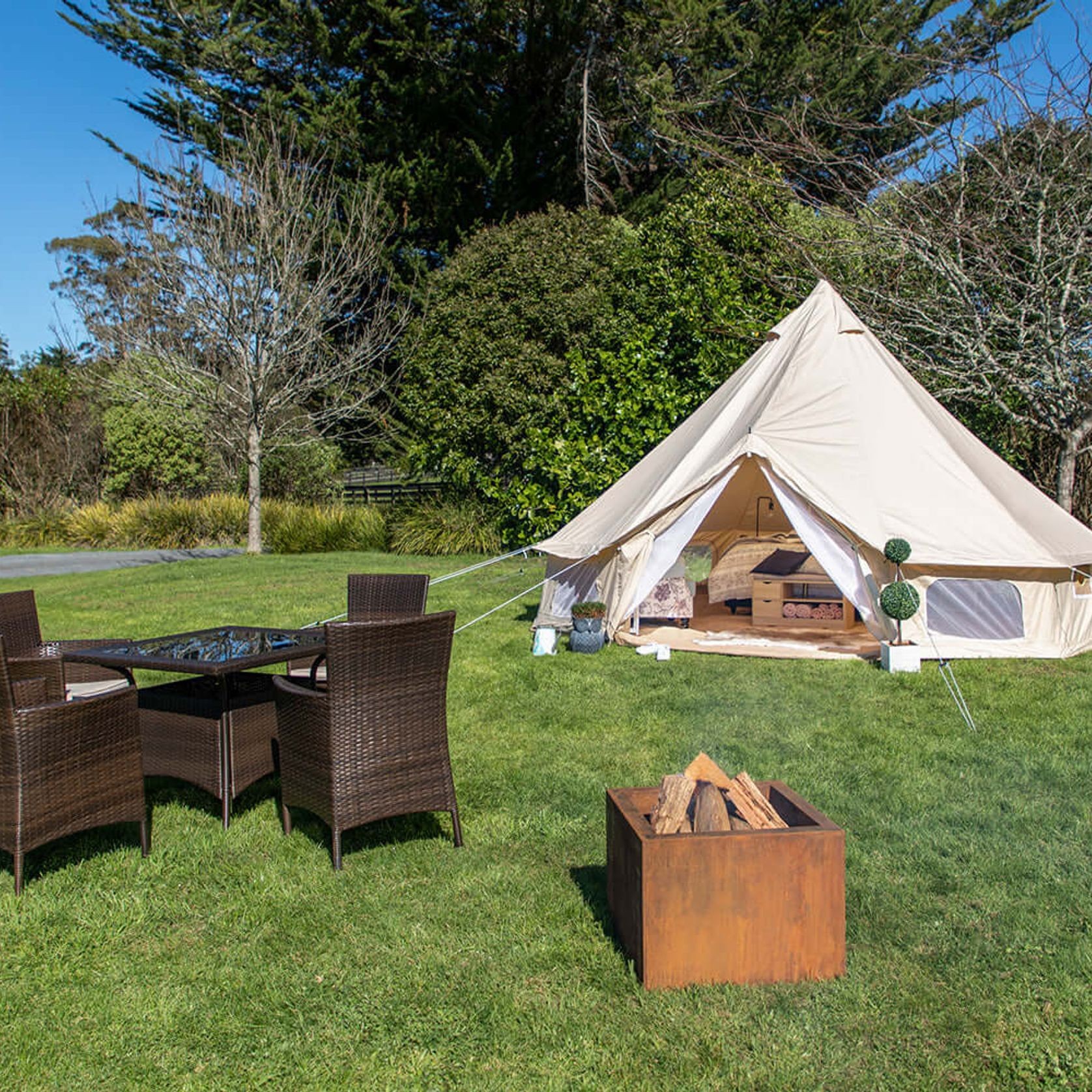 Living Culture 4m Glamping Bell Tent gallery detail image