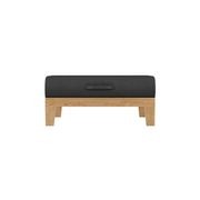 Newport Teak Outdoor Sofa With Ottoman- 4 Seat gallery detail image