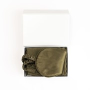 100% Pure Silk Gift Set- Olive gallery detail image