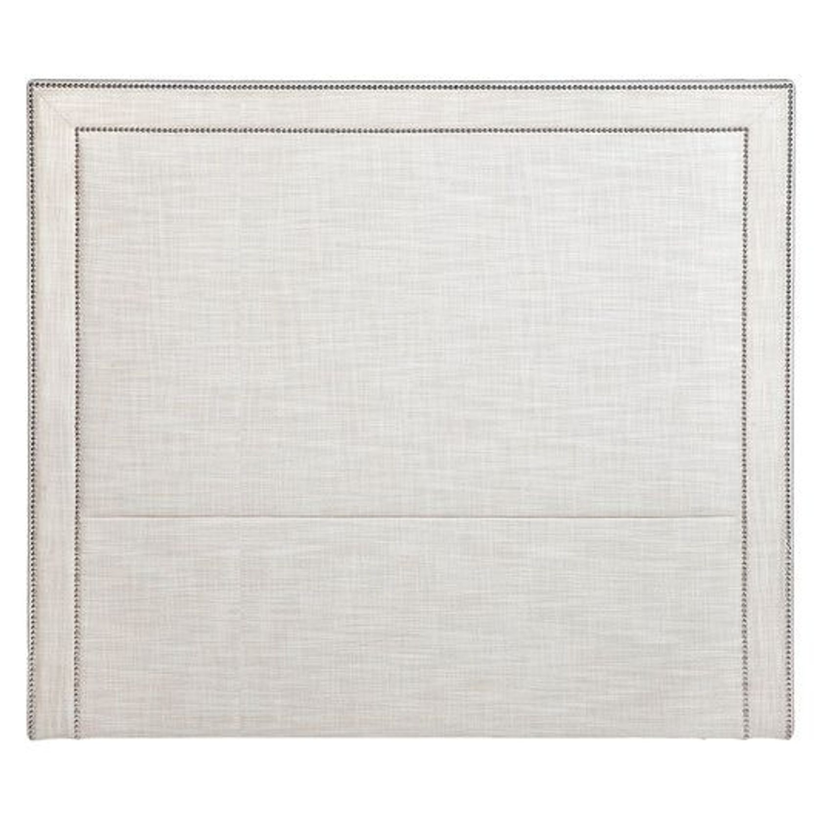 Deco Studded Queen Headboard - Natural gallery detail image