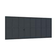 Bifold Shutter Wall For Pacific Wall Mounted Pergola gallery detail image