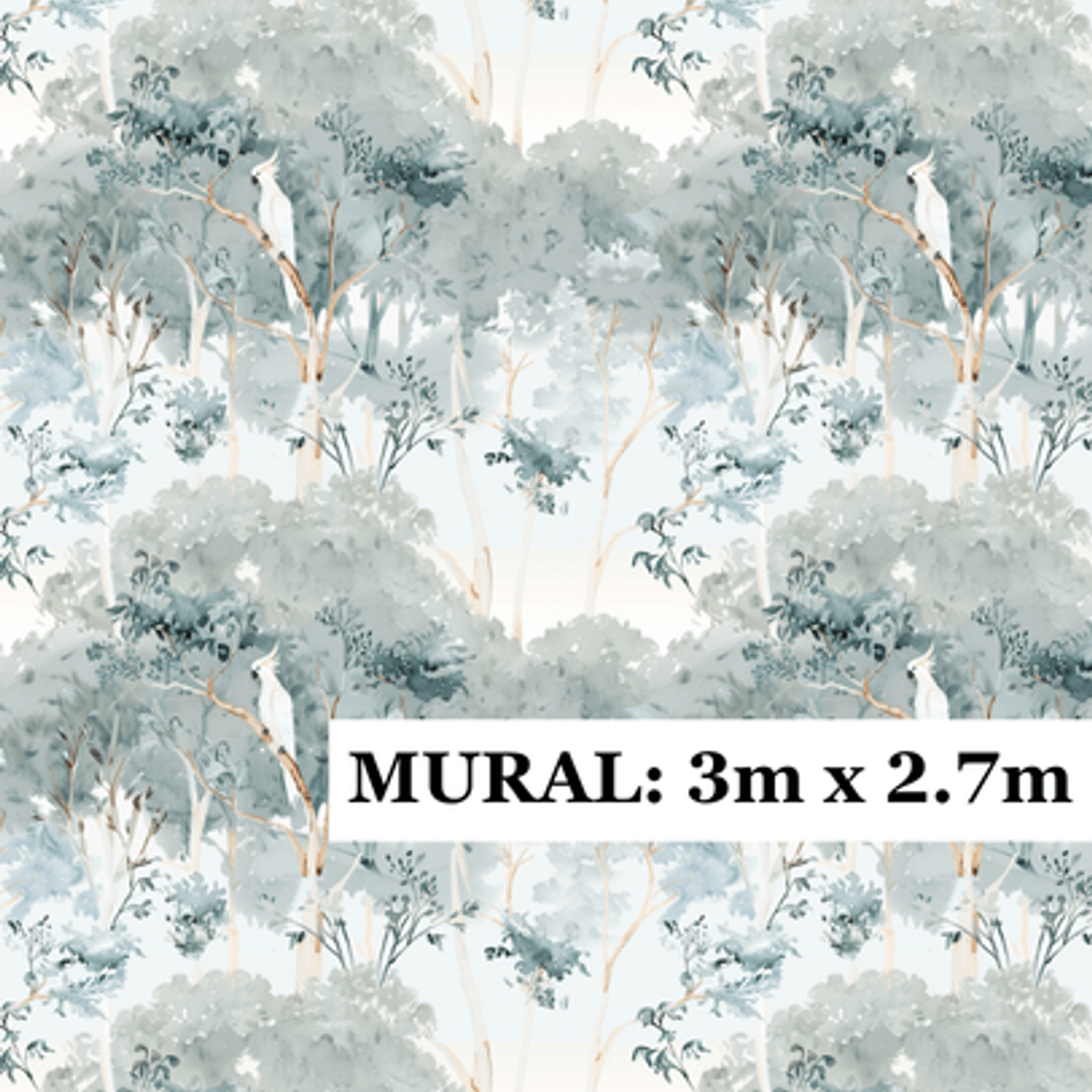 HEY POPPIT Wallpaper Pattern No - COCKATOO gallery detail image