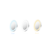 Wall Mount LED Magnify Mirror - Hardwire gallery detail image