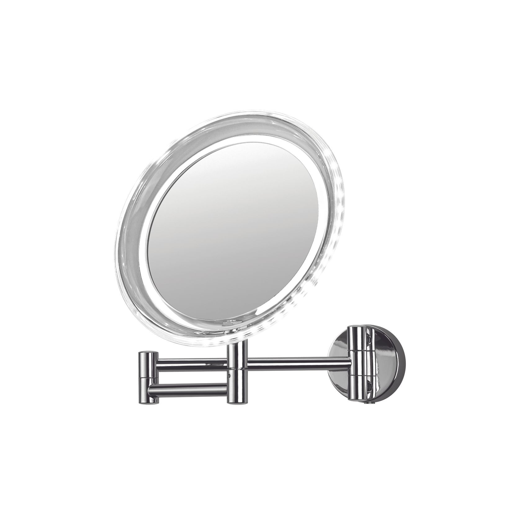 Wall Mount LED Magnify Mirror - Battery gallery detail image