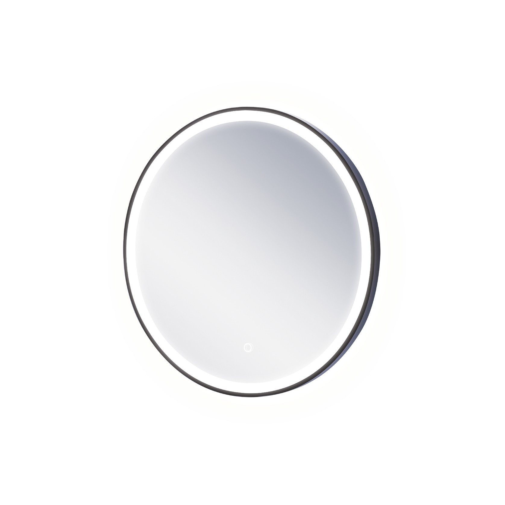 Granada LED Black Aluminium Framed Mirror with Demister gallery detail image