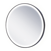 Granada LED Black Aluminium Framed Mirror with Demister gallery detail image