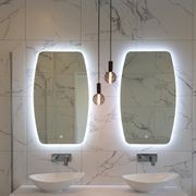 Asti LED Rounded Rectangle Mirror gallery detail image