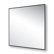 Nero Rectangle Mirror with Hidden Fittings gallery detail image