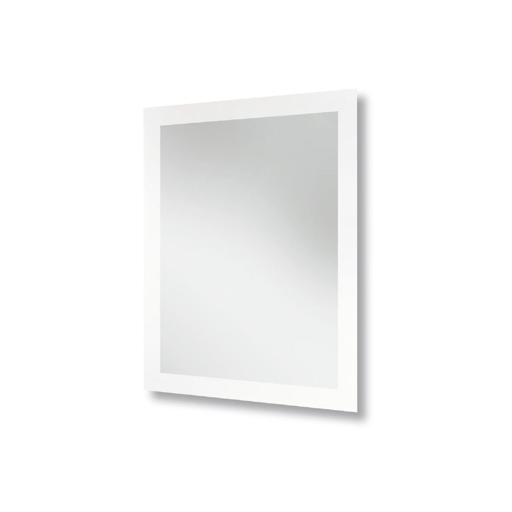 50mm Sandblast Frost Edge Mirror with Hidden Fittings gallery detail image