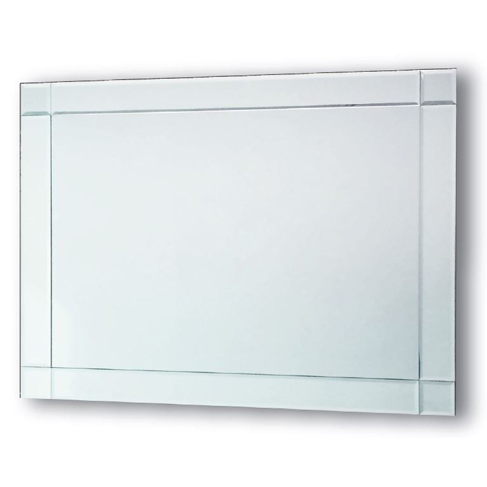 Pablo Bevelled Edge Mirror with Hidden Fittings gallery detail image