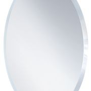 20mm Bevel Edge Oval Mirror with Hidden Fittings gallery detail image