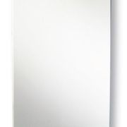 Polished Edge Mirror with Radius Corners and Hidden Fittings gallery detail image