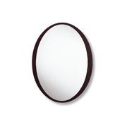 Nero Oval Mirror with Hidden Fittings gallery detail image