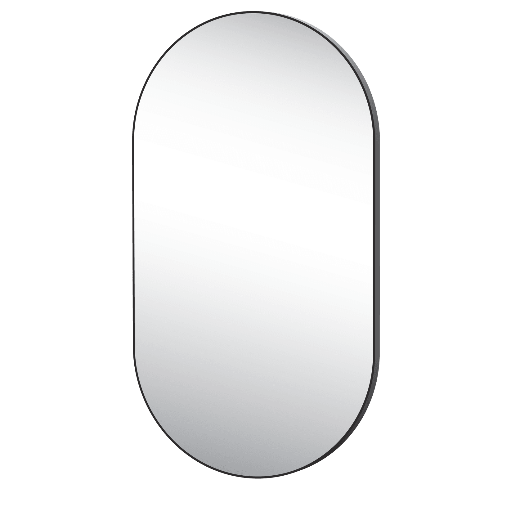 Oscuro Obround Mirror with Fixings gallery detail image
