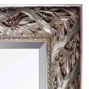 i015 Bergamo Silver Mirror gallery detail image
