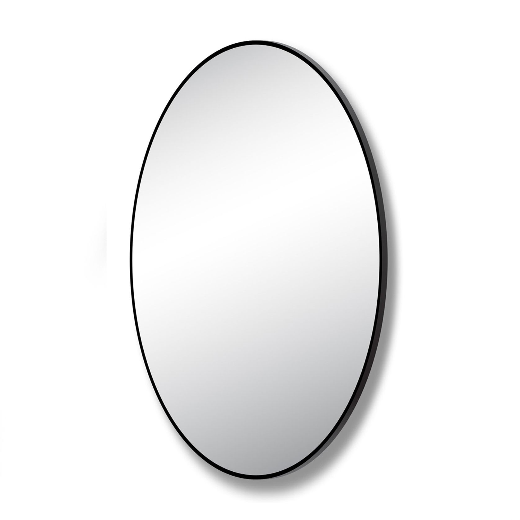 Oscuro Oval Mirror with Fixings gallery detail image