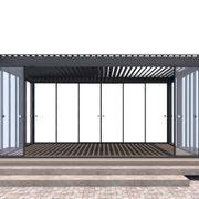 Glass Sliding Door For Tasman Freestanding Pergola gallery detail image