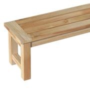 Harmony Outdoor Teak Bench 230x 40x 45cm gallery detail image