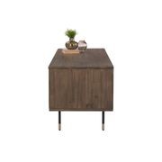 HAMILTON Entertainment TV Unit Solid Acacia Wood 200cm - Toffee Colour gallery detail image
