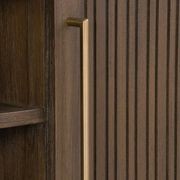 HAMILTON Entertainment TV Unit Solid Acacia Wood 200cm - Toffee Colour gallery detail image