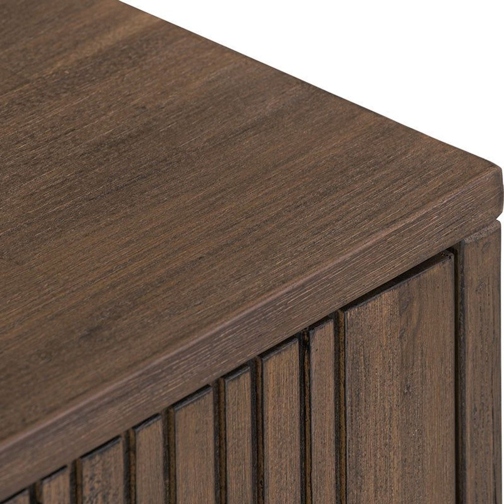 HAMILTON Entertainment TV Unit Solid Acacia Wood 200cm - Toffee Colour gallery detail image