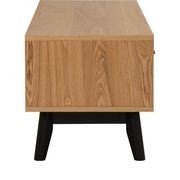CASTOR Entertainment TV Unit 180cm - Natural, Navy Blue & Black gallery detail image
