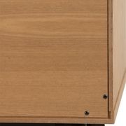 CASTOR Entertainment TV Unit 180cm - Natural, Navy Blue & Black gallery detail image
