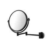 Wall Mount Magnify Mirror - Black gallery detail image