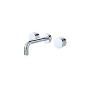 Kaya Wall Set, Round Taps, 130mm Outlet gallery detail image