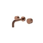 Kaya Wall Set, Round Taps, 130mm Outlet gallery detail image