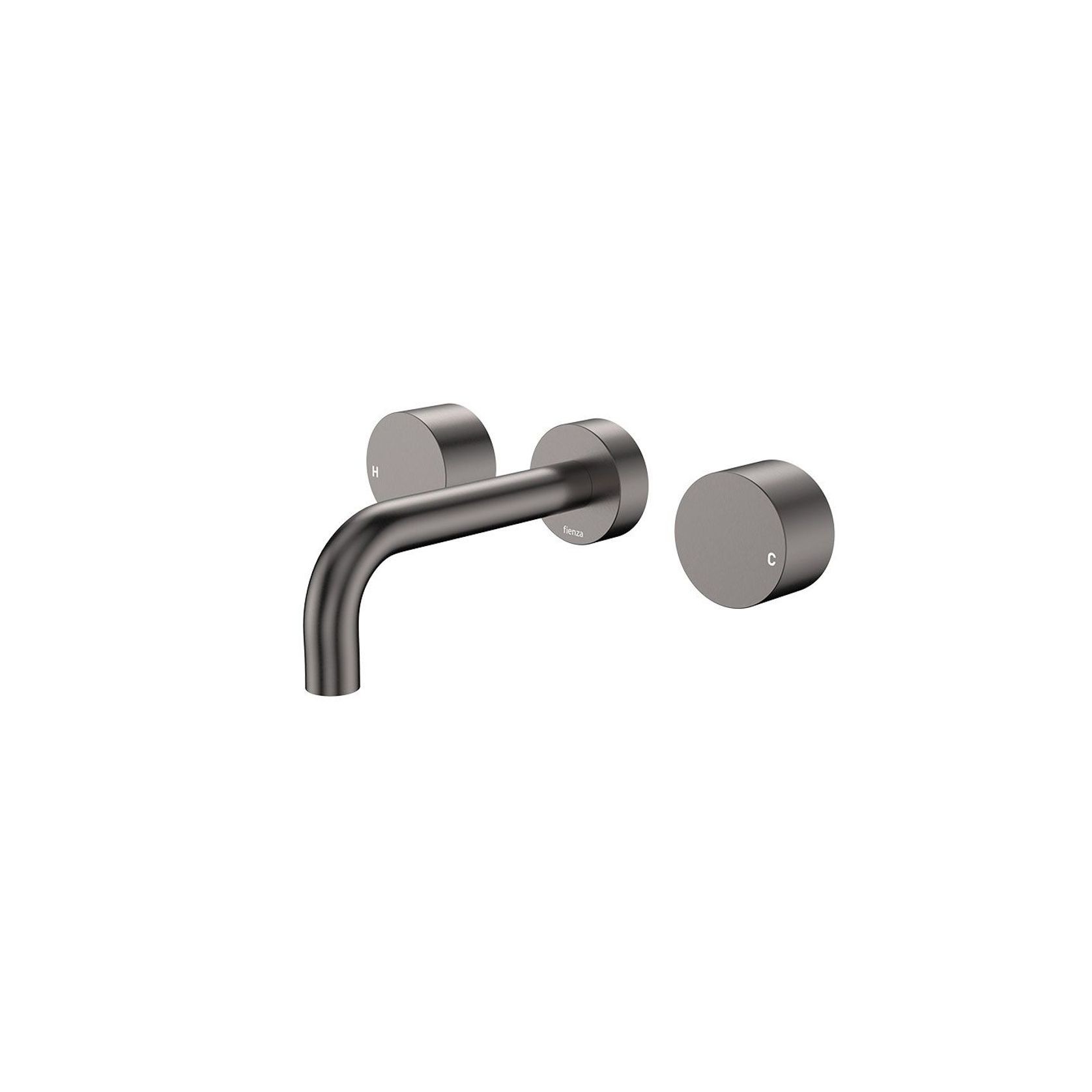 Kaya Wall Set, Round Taps, 130mm Outlet gallery detail image