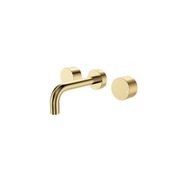 Kaya Wall Set, Round Taps, 130mm Outlet gallery detail image