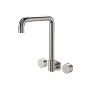 Kaya Squareline Wall Set, Round Taps gallery detail image