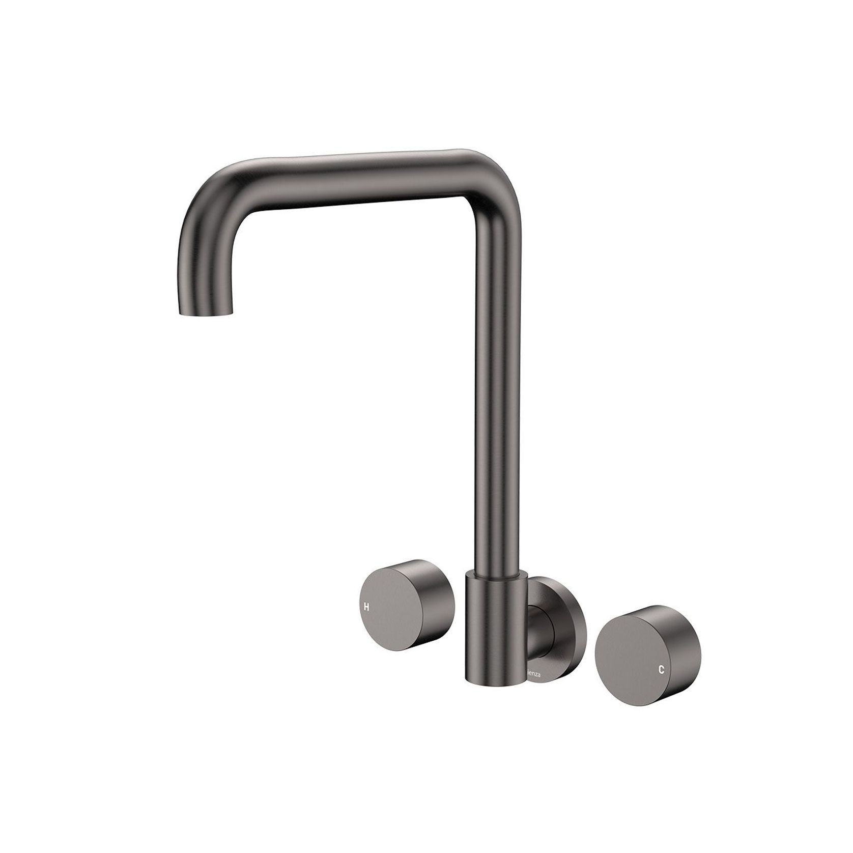 Kaya Squareline Wall Set, Round Taps gallery detail image