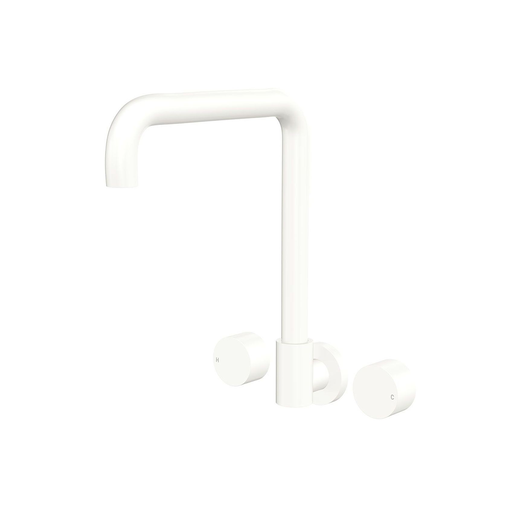 Kaya Squareline Wall Set, Round Taps gallery detail image