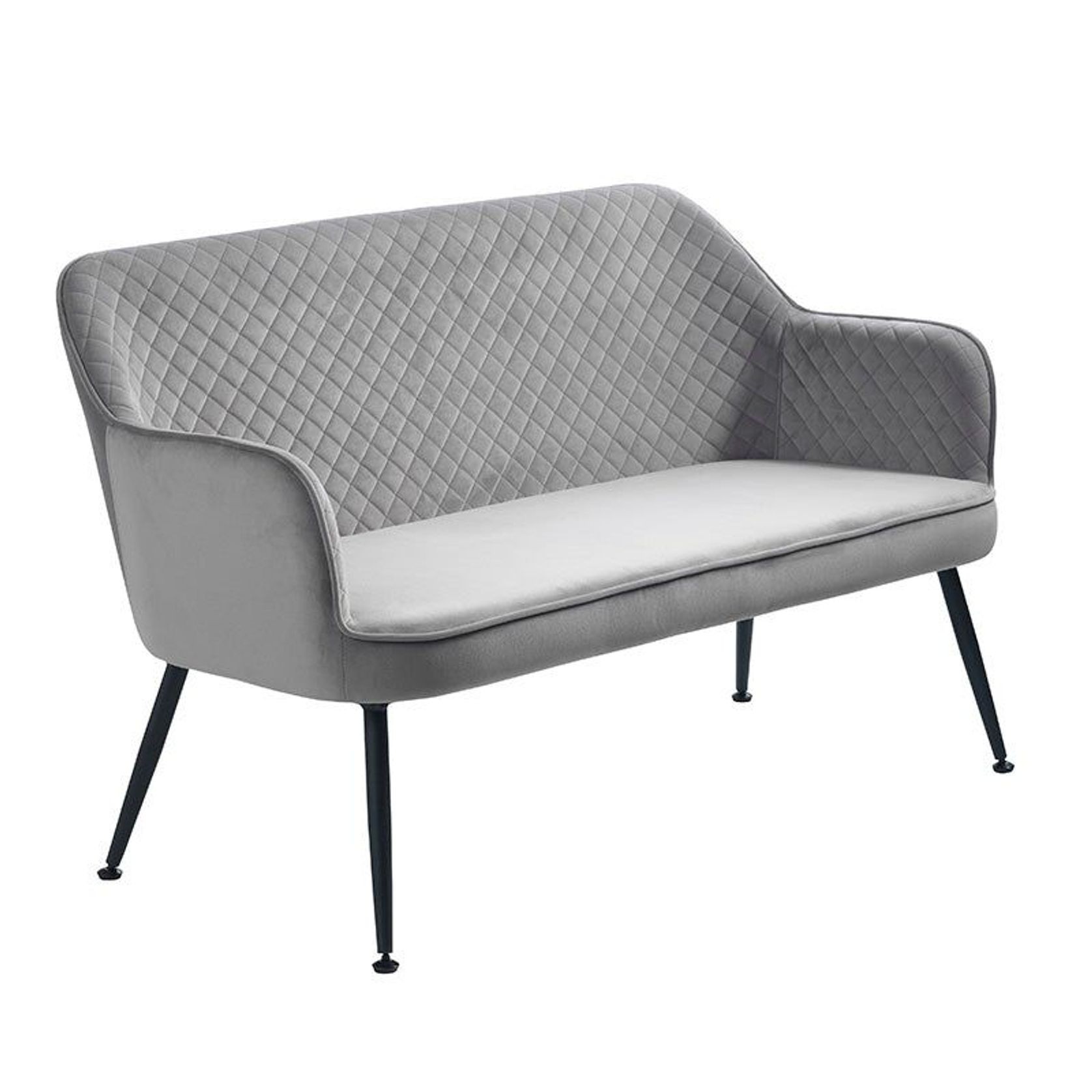 BERRIE 2 Seater Sofa - Grey gallery detail image