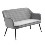 BERRIE 2 Seater Sofa - Grey gallery detail image