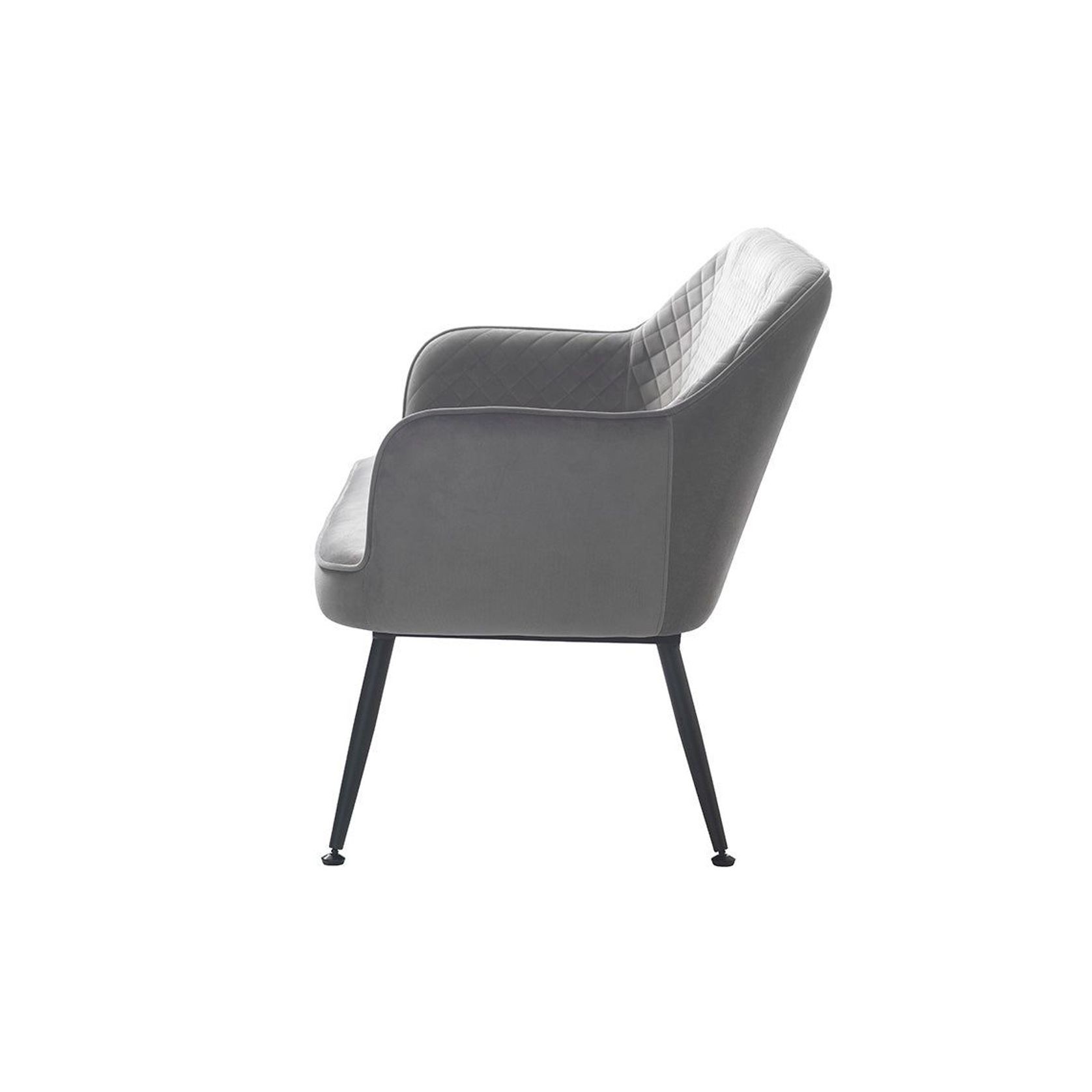 BERRIE 2 Seater Sofa - Grey gallery detail image