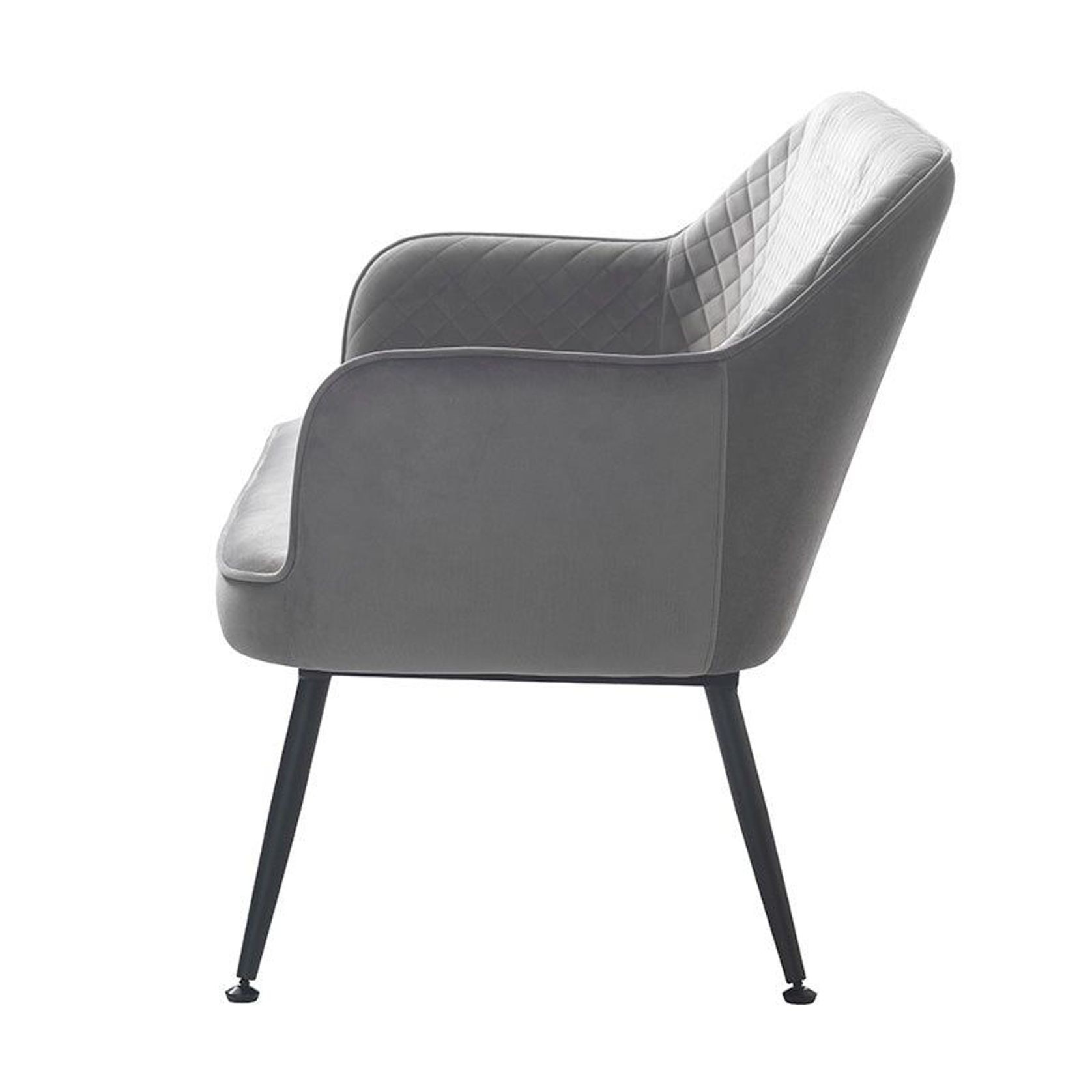 BERRIE 2 Seater Sofa - Grey gallery detail image